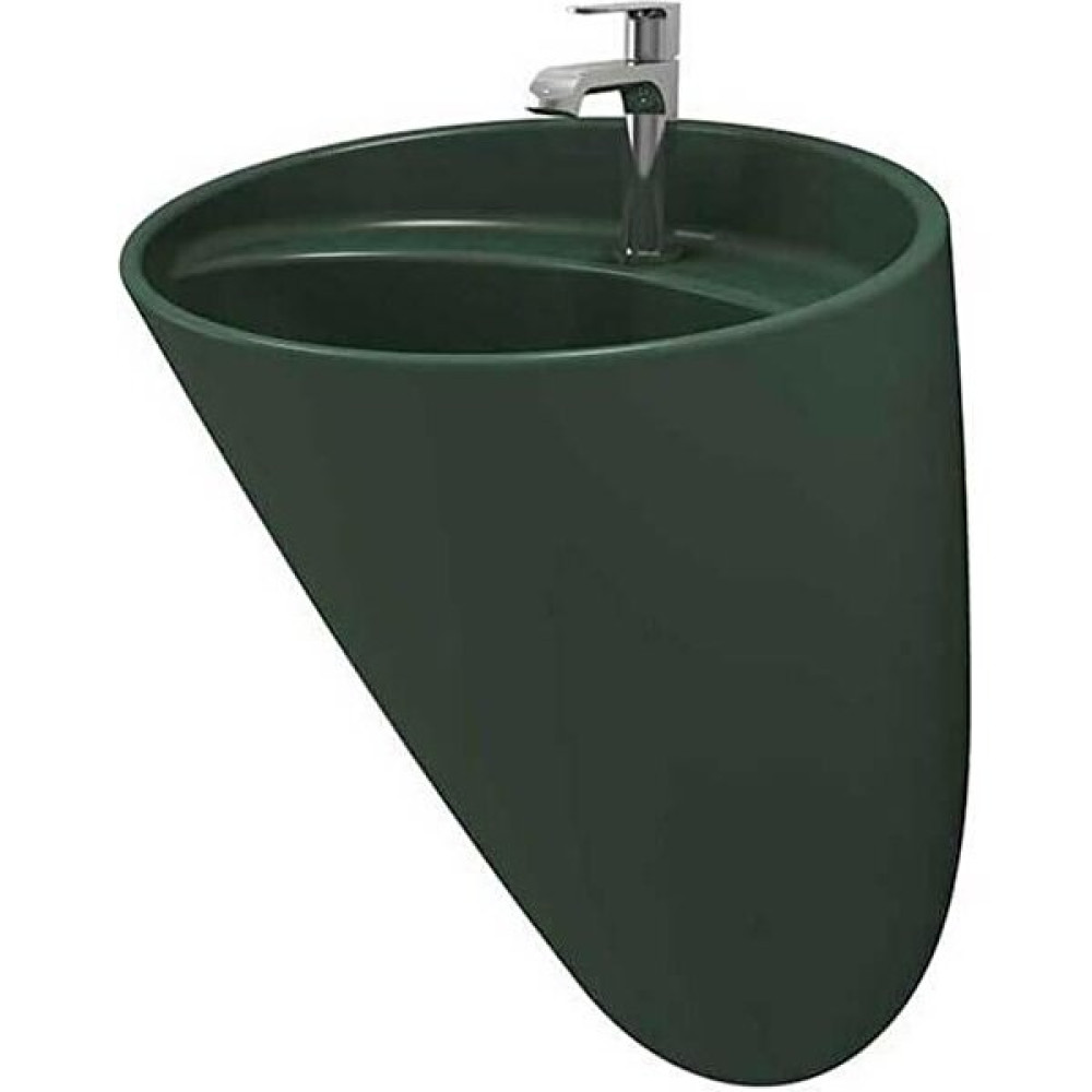 Bocchi Venezia Asma Monoblok Lavabo Mat Yeşil 1083-027-0126 Lavabo Fiyatı