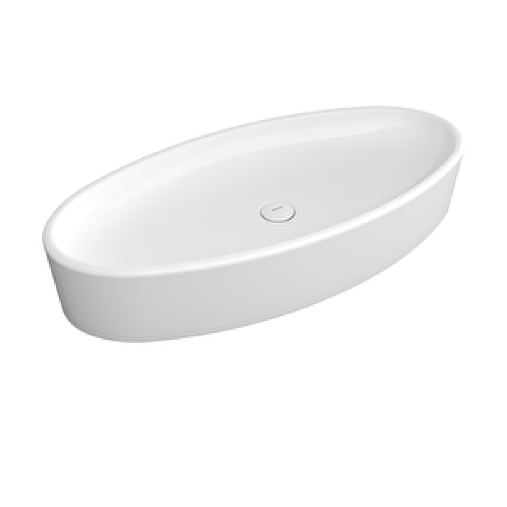 Bocchi Vessel 1014-001-0125 Elips Çanak Lavabo 85 Cm Parlak Beyaz Lavabo Fiyatı