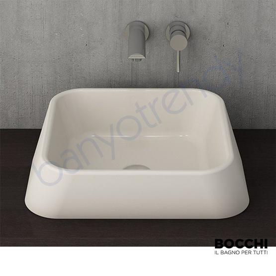 Bocchi Vessel Elba 42 cm Bisküvi Lavabo Lavabo Fiyatı