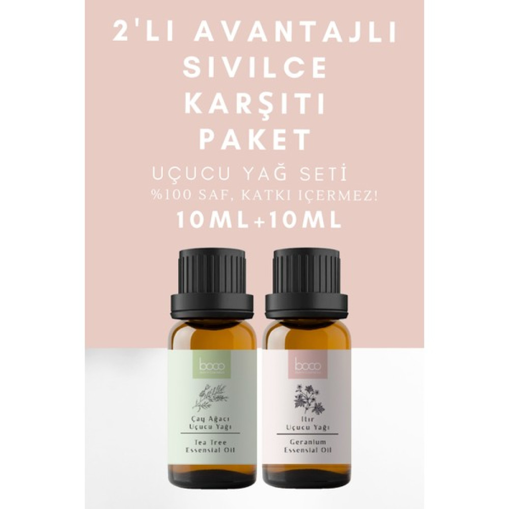 Boco Akne Kontrol Sebum Düzenleyici Saf Itır & Çay Ağacı Uçucu Yağı 2'li Paket Oto Boyaları Fiyatı