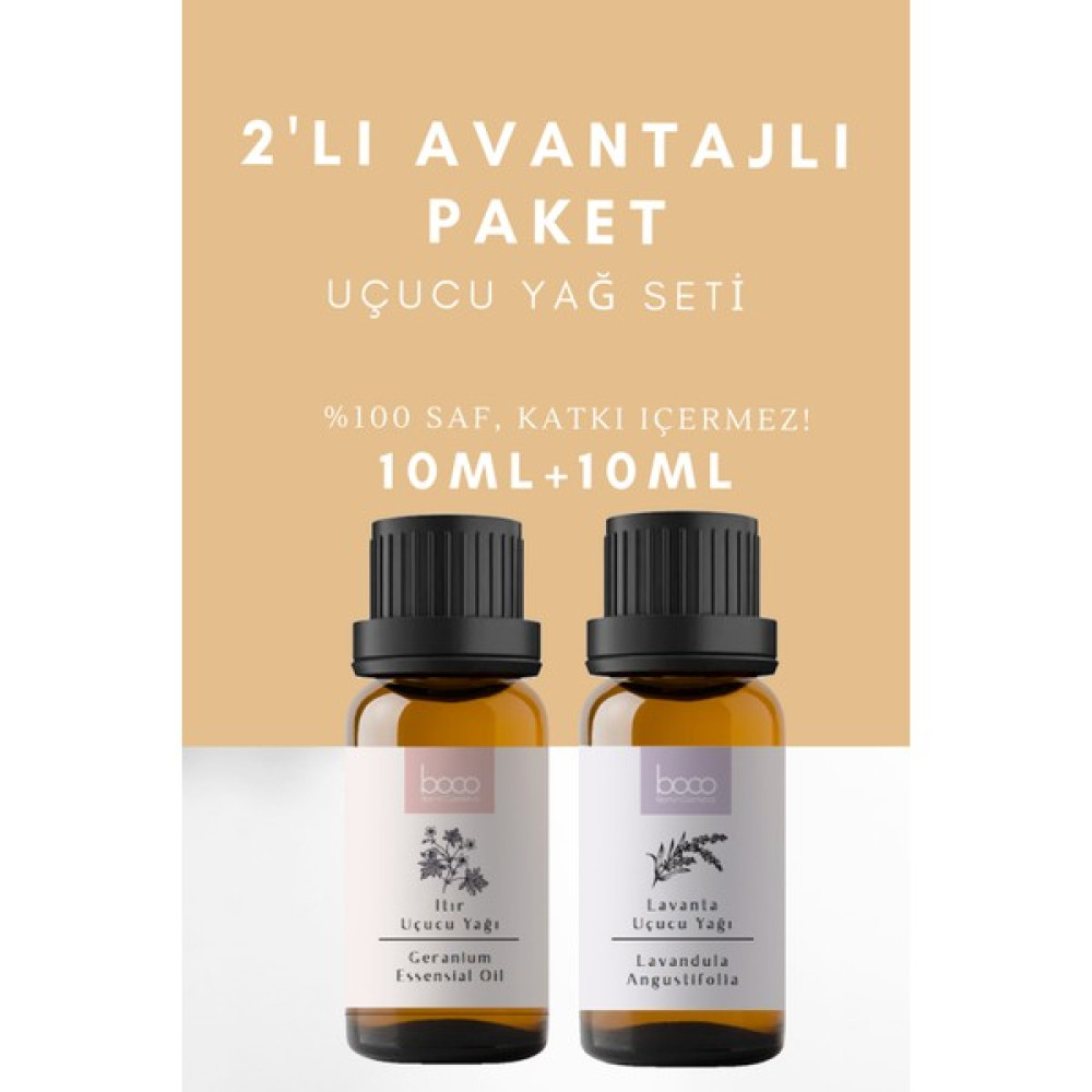 Boco Itır & Lavanta Saf Aromaterapi Uçucu Yağı 2'li Set (20 Ml) Oto Boyaları Fiyatı