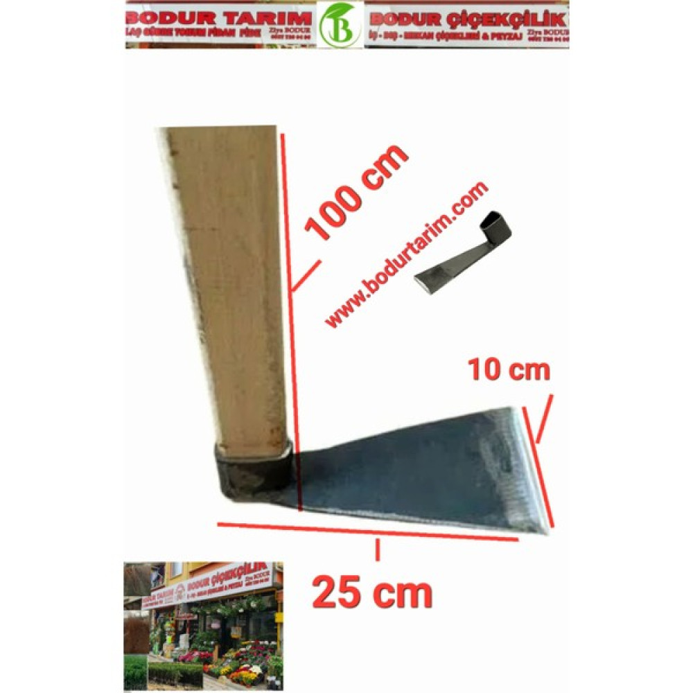 Bodur Tarım Bulancak 25 x 100 cm Dövme Makas Çelik Kazması Keskin Ağızlıdır. Oto Boyaları Fiyatı