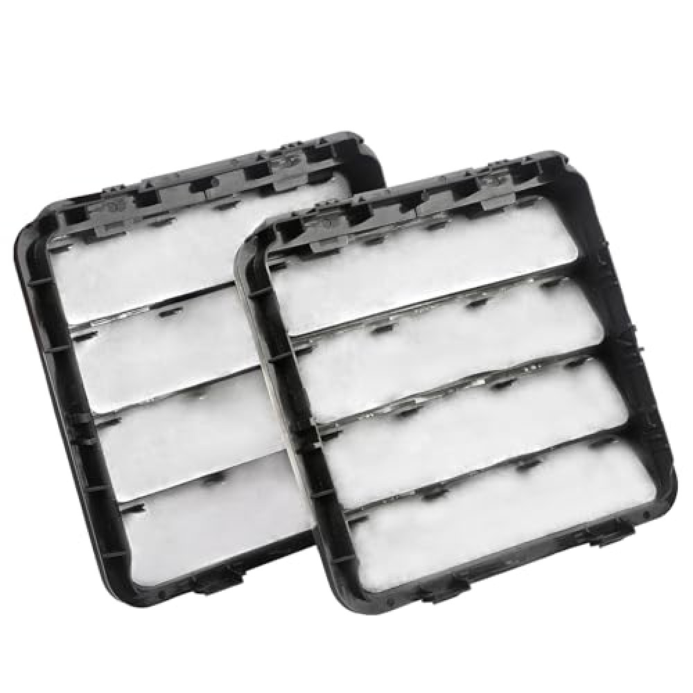 Body Side Aperture Exhauster Vents Compatible with Jeep Dodge Ram 1500 2500 3500 Cab Rear Air Pressure Vent Replaces# 68323649AB (2Pcs)