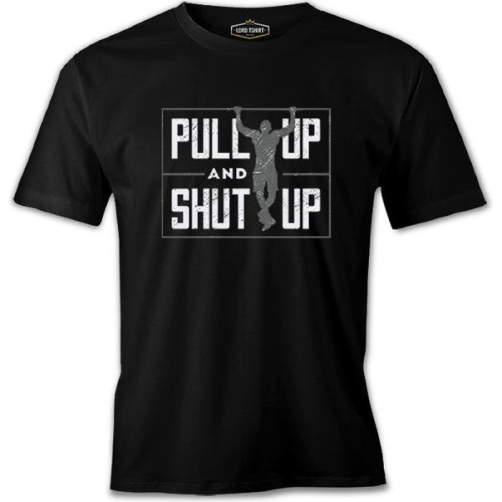 Bodybuilding Pull Up Siyah Erkek Tshirt Erkek T-shirt Fiyatı