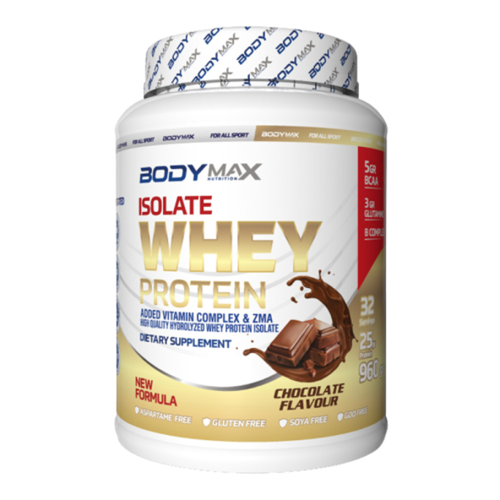 Bodymax Isolate Whey Protein Tozu 960 Gr 32 Servis +Hediyeli Protein Tozları Fiyatı