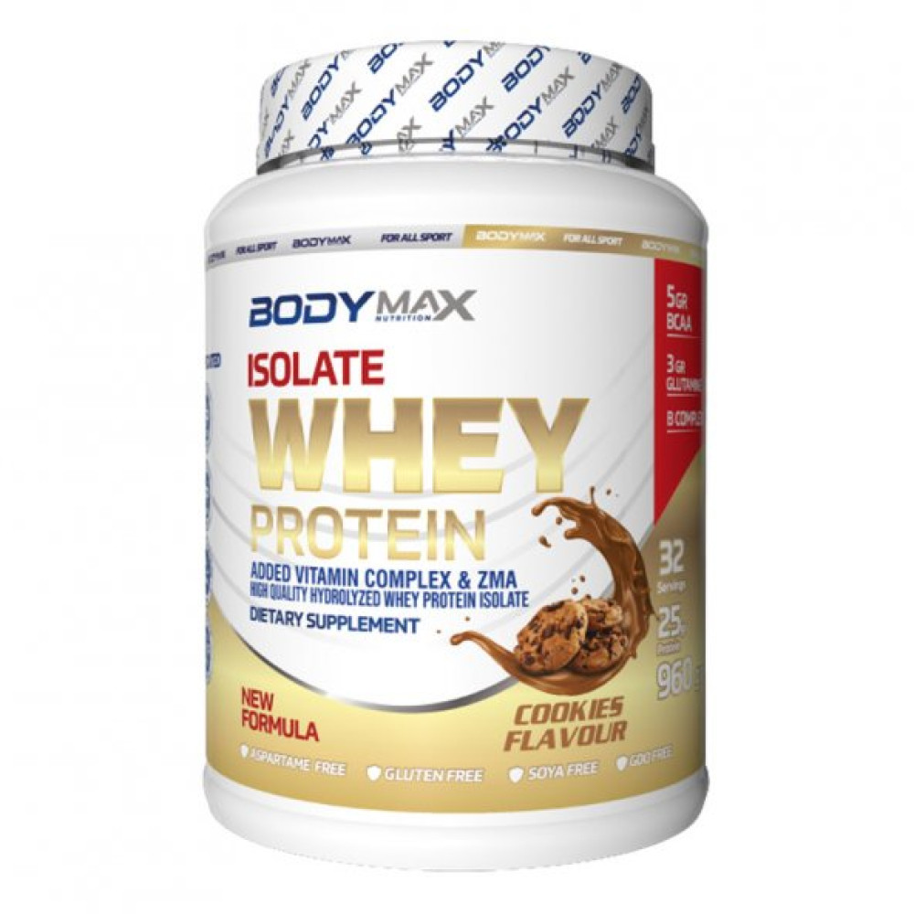 Bodymax Isolate Whey Protein Tozu 960 Gr 32 Servis Kurabiye Protein Tozları Fiyatı