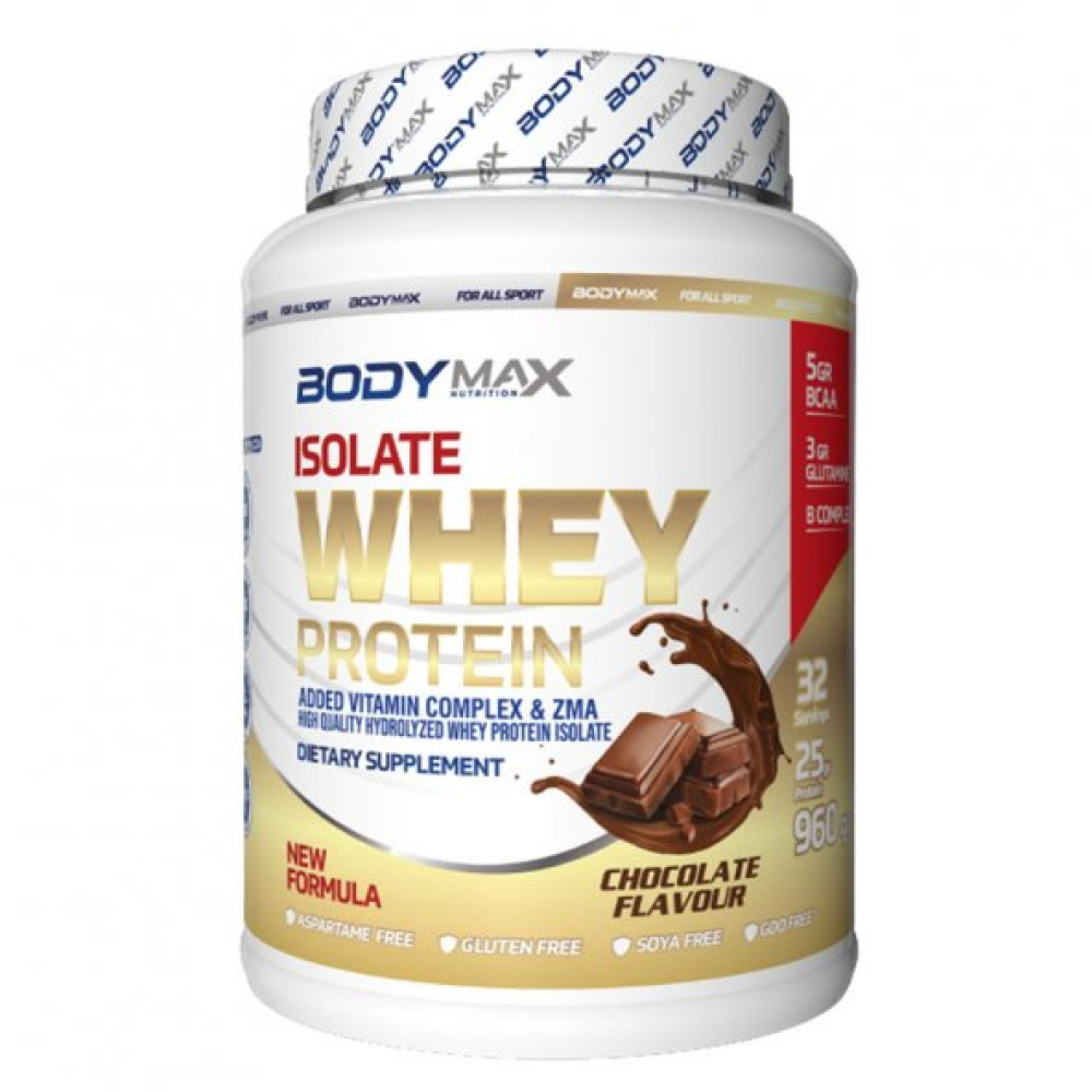 Bodymax Isolate Whey Protein Tozu 960Gr Cikolata Aromali + Shaker Protein Tozları Fiyatı