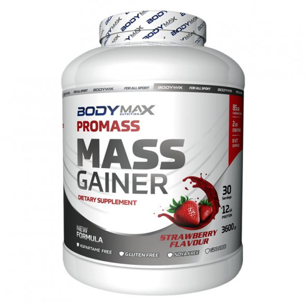 Bodymax Promass Mass Gainer 3600 Gr 30 Servis Cilek Protein Tozları Fiyatı