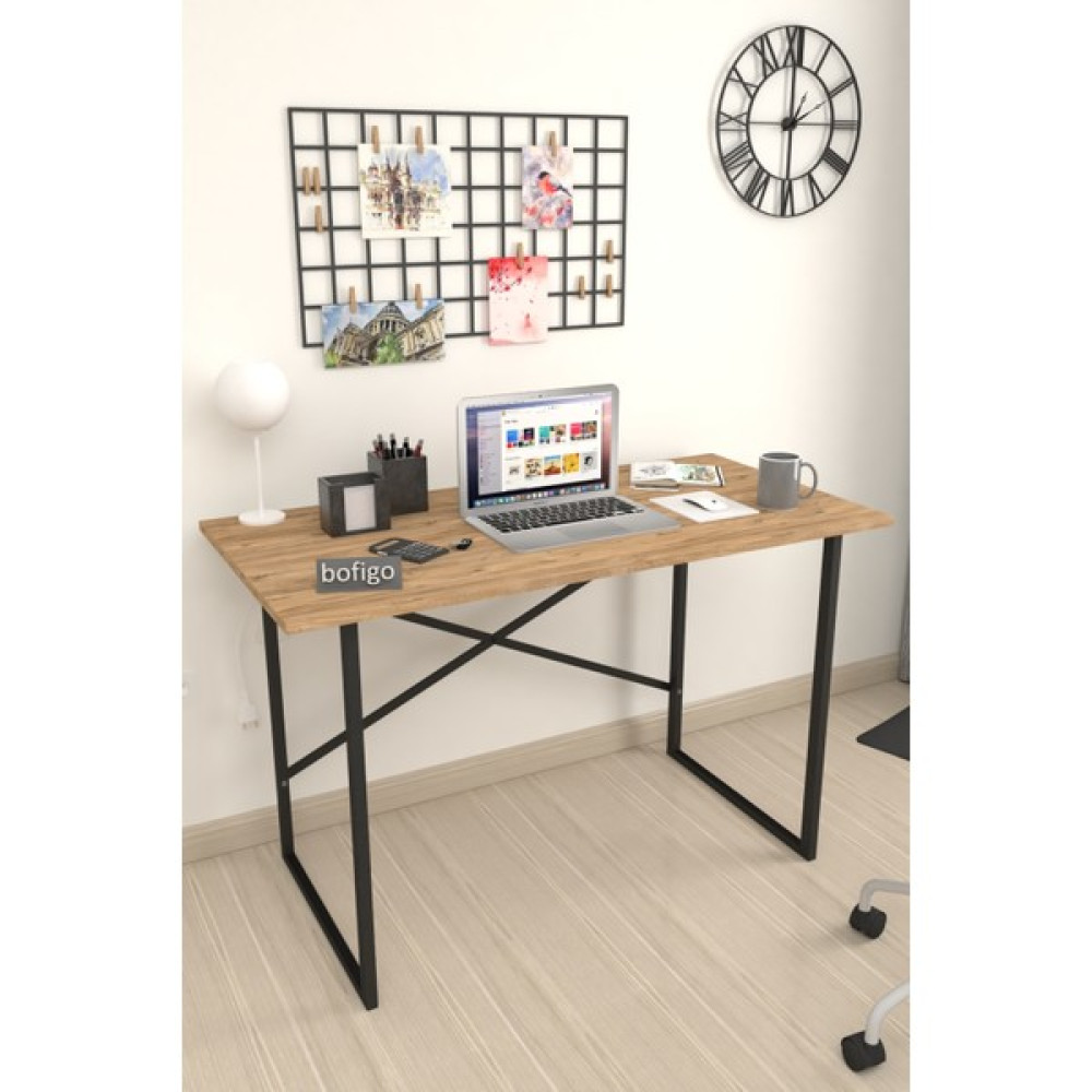 Bofigo 60X120 cm Çalışma Masası Bilgisayar Masası Ofis Ders Yemek Masası Çam - 120 x 60 x 75 cm Çalışma Masası Fiyatı