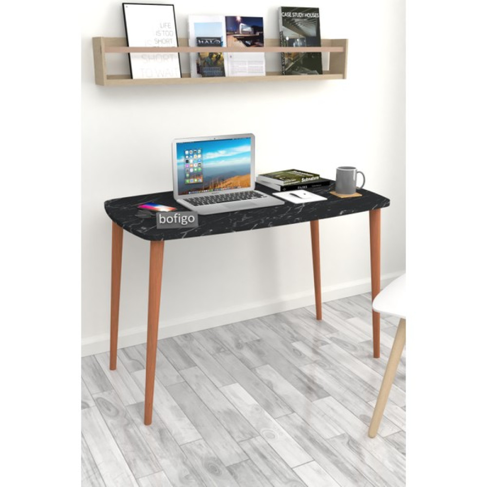Bofigo Ahşap Ayaklı Çalışma Masası Bendir - 60 x 105 cm - Y: 70 cm D: 60 cm G: 105 cm Çalışma Masası Fiyatı