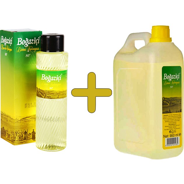 Boğaziçi Limon Kolonyası 80 Derece 400 ml Pet Şişe 950 ml Bidon - 1 lt Diğer Fiyatı