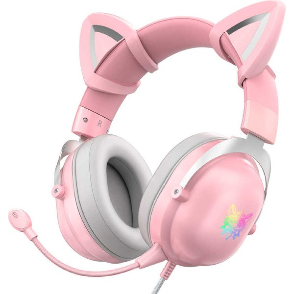 Boğazören Pembe Kedi Kulaklı Kulaklık 3.5mm Oyuncu Kulaklığı(Yüksek Kaliteli Ses+3d Stereo Destekli Hoparlör) Kulak Üstü Kulaklık Fiyatı