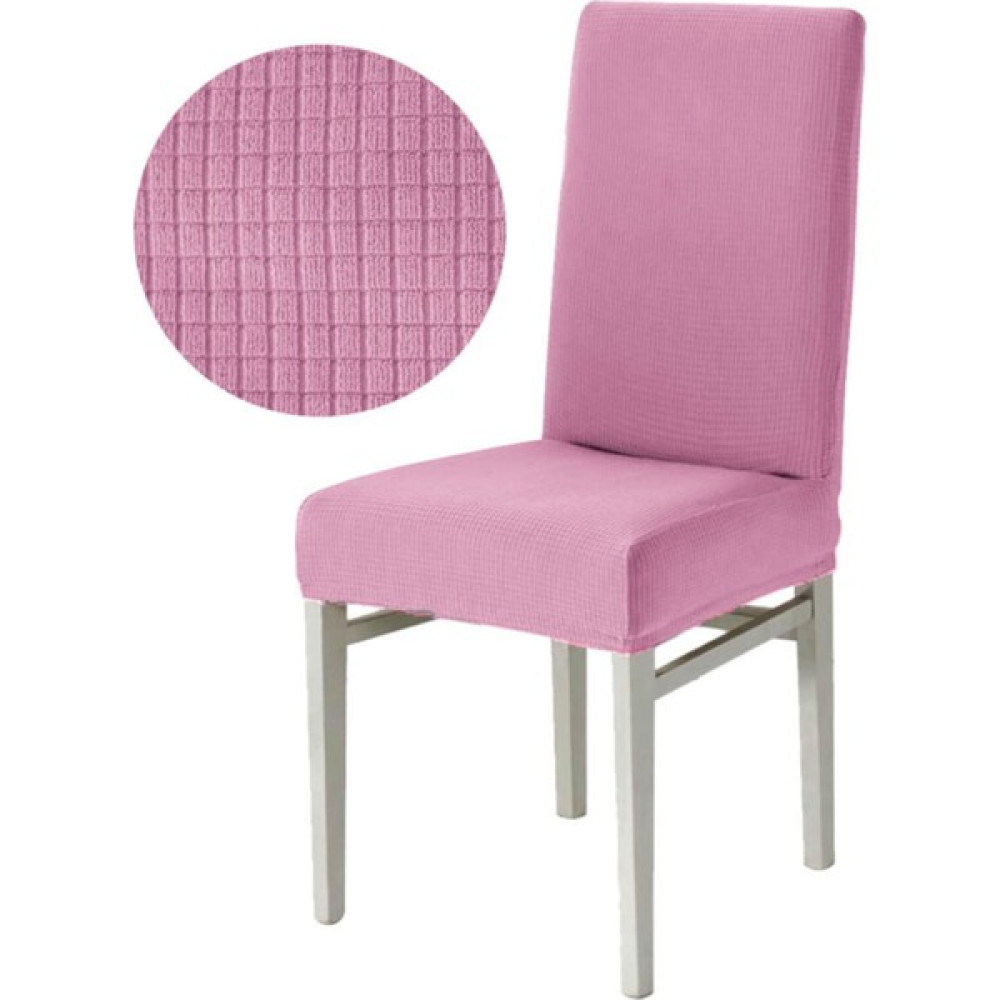 Bogda Pembe Bambu Sandalye Kılıfı Yıkanabilir Likralı Esnek Lastikli Sandalye Örtüsü - 35 x 48 cm Koltuk & Kanepe Örtüsü Fiyatı