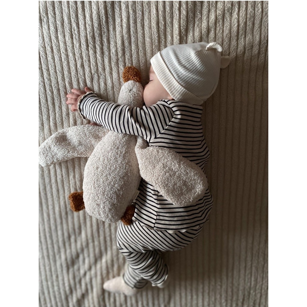 Bohemoon Elite Sevimli Ördek Teddy Bebek Peluş Uyku Arkadaşı Krem/camel Yumuşak Dokulu Diğer Fiyatı