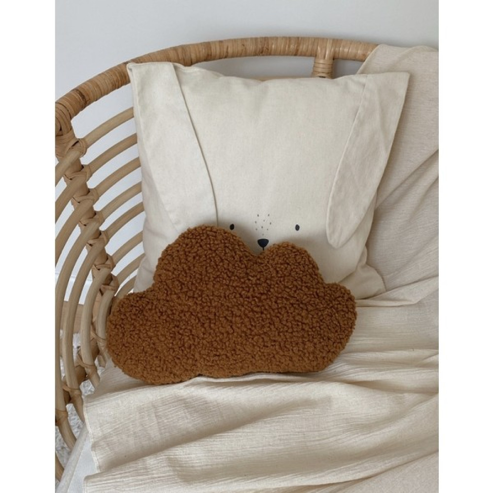 Bohemoon Teddy Bulut Yastık Camel - 21 x 21 cm Kırlent / Mobilya Yastığı Fiyatı