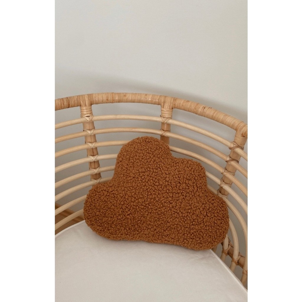 Bohemoon Teddy Bulut Yastık Camel Büyük - 25 x 40 cm Yastık Kılıfı Fiyatı