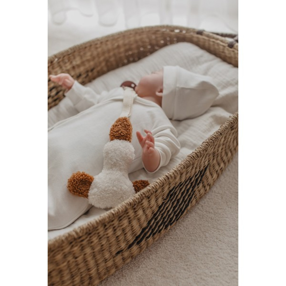 Bohemoon Teddy Duck Emzik Askısı Beyaz/camel Bebek Beslenme Gereçleri Fiyatı