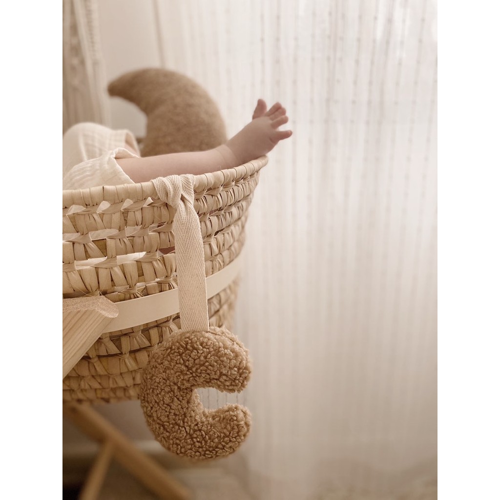 Bohemoon Teddy Moon Kahve Emzik Askısı El Yapımı Yumuşak Elyaf Dolgu Özelliği Emzik Fiyatı