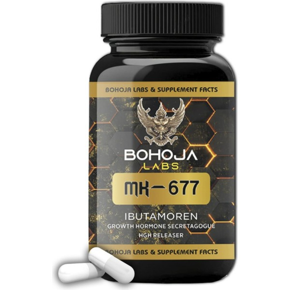 Bohoja Labs MK-677 Ibutamoren 60 Kapsül Protein Tozları Fiyatı