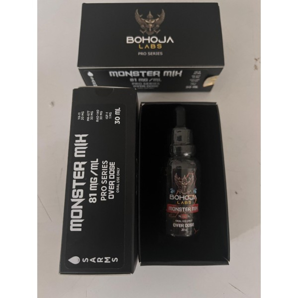 Bohoja Labs Monster Mix 81 Mg( Yk-11 20 Mg +MK-677 30 Mg +RAD-140 30 Mg +Igf 1mg ) Protein Tozları Fiyatı
