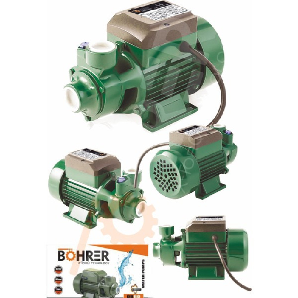 Böhr QB60B 220V Preferikal 370 Watt 0.55 Hp Santrifüj Pompa Su Motoru - BÖHR QB60B 220V PREFERİKAL 370 WATT 0.55 HP SANTRİFÜJ POMPA SU MOTORU Su Motoru Fiyatı