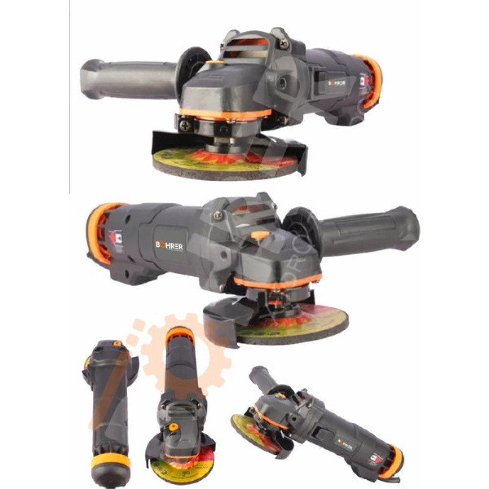 Böhrer 2100 Watt Bakır Sargılı 115 mm Metal Şanzıman Avuç İçi Taşlama Sprial Makinesi - 0 Taşlama Makinesi Fiyatı