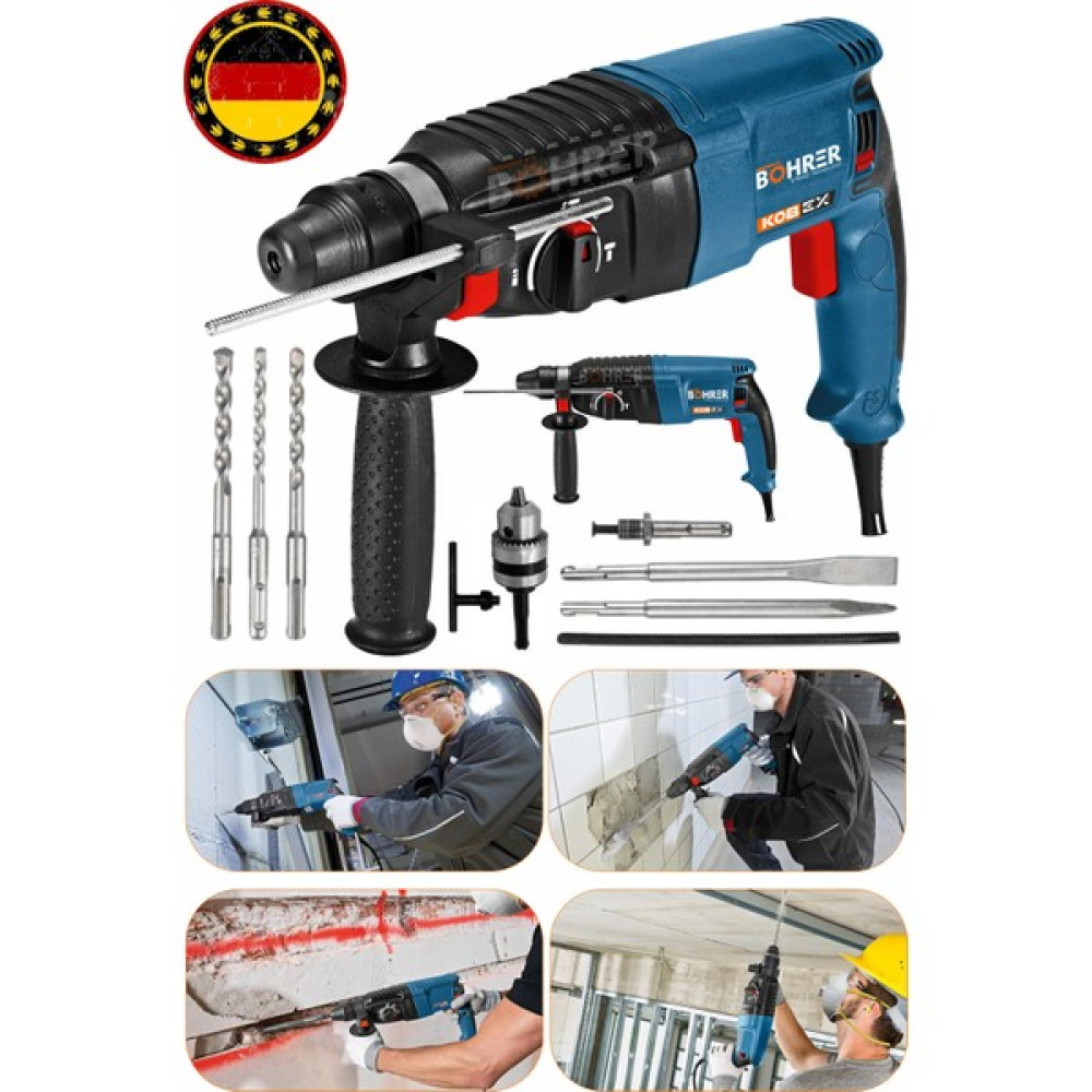 Böhrer Gbh2 3 Blue Fonksiyonlu Kırıcı Delici X-Treme Bulldog Elektrikli Hilti Matkap Kırıcı Deliciler & Kırıcılar Fiyatı