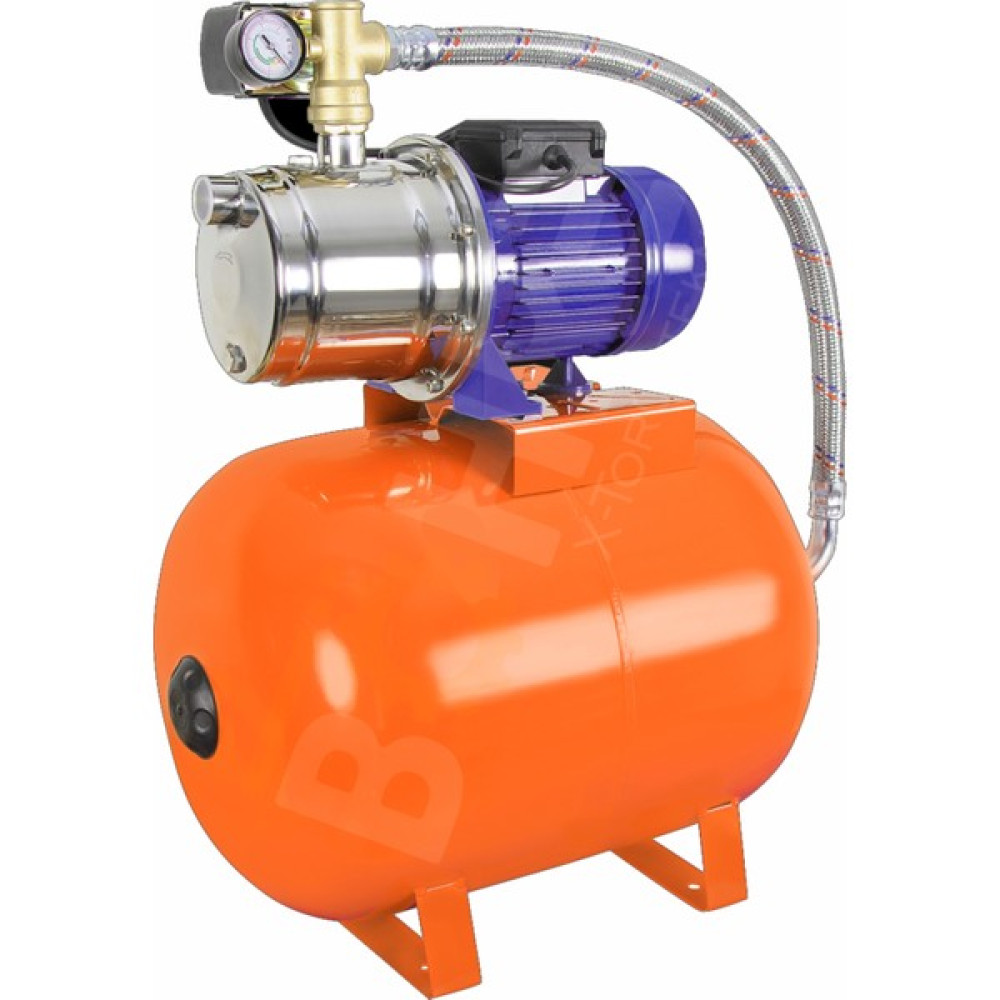 Böhrer JET750SC Paslanmaz Gövde 4 Kat 12 Daire 50 Litre Yatay 1 Hp Tanklı Hidrofor Tipi Otomatik Hidrofor - Kırmızı - 50 lt Su Motoru Fiyatı