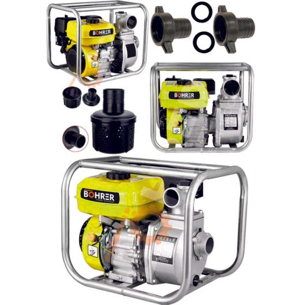 Böhrer Pross BH50X 2'' 6.5 Hp Benzinli Su Motoru Sulama Basma Motoru Su Motoru Fiyatı
