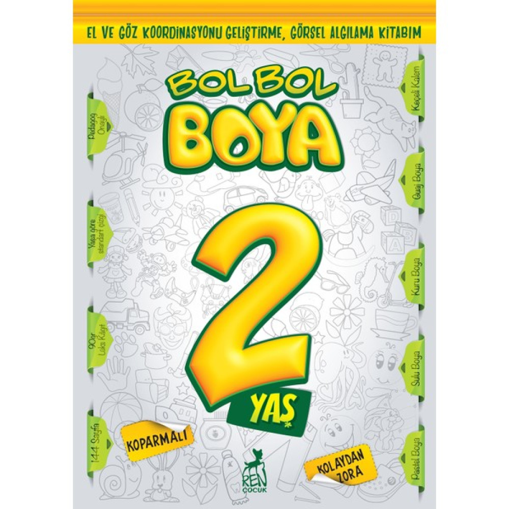 Bol Bol Boya 2 Yaş - Serdar Gökmen Aktivite & Eğitici Kitaplar Fiyatı