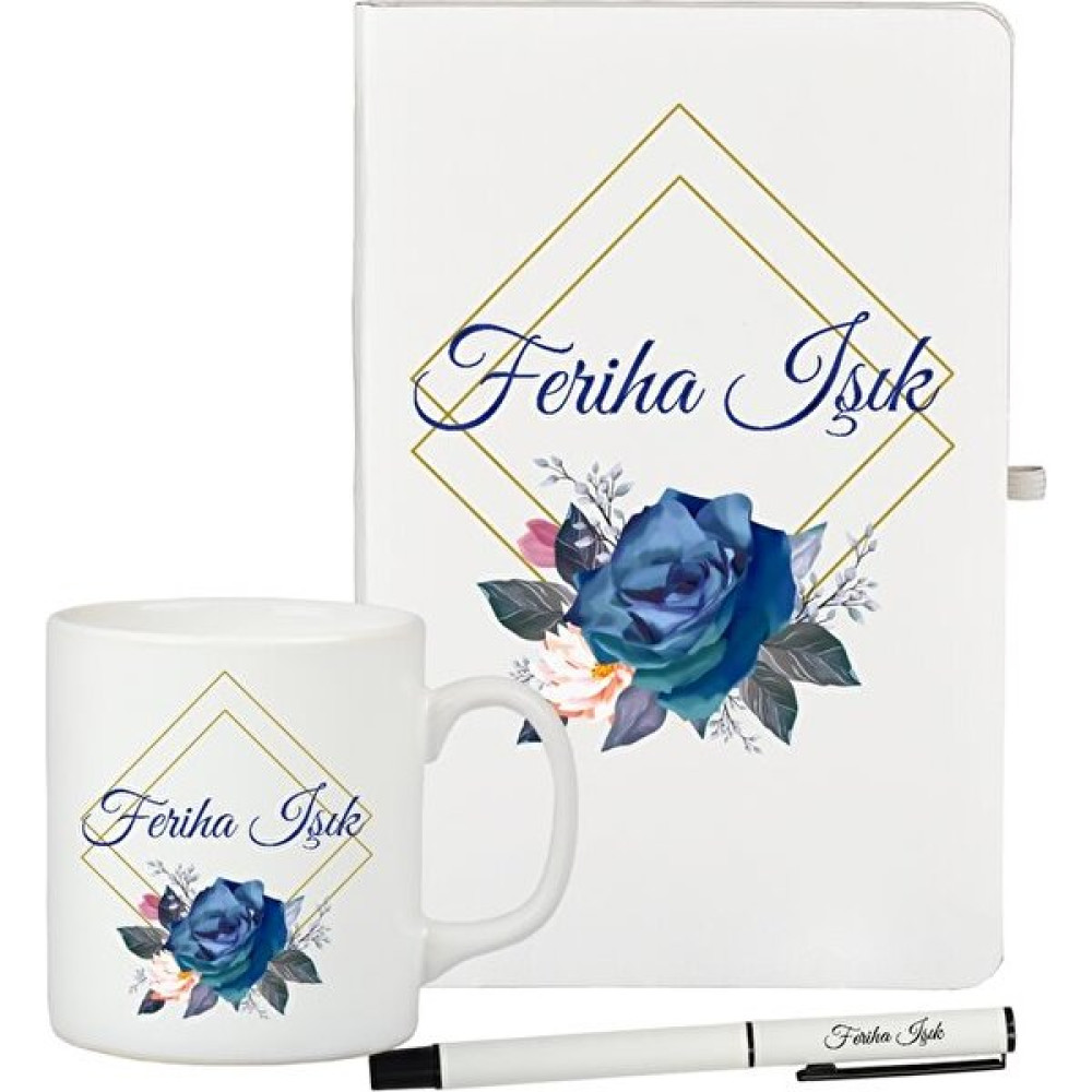 Bol Bol Hediye Bolbolhediye Anneler Günü Hediyesi, Anneye Hediye Kişiye Özel Defter, Kupa ve Roller Kalem Seti Hediyelik Eşya Fiyatı