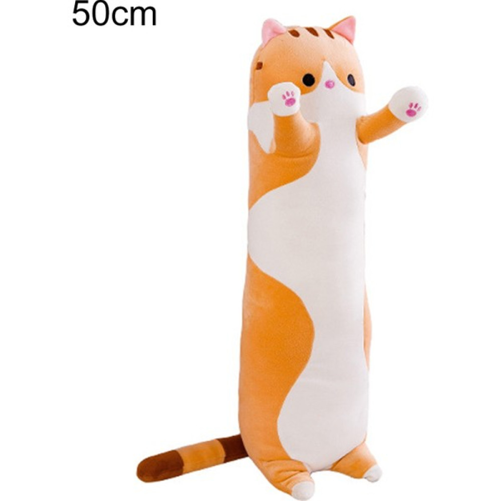 Bolabola Peluş Kedi Oyuncağı - Turuncu (Yurt Dışından) - 50 x 30 x 20cm Peluş Oyuncaklar Fiyatı
