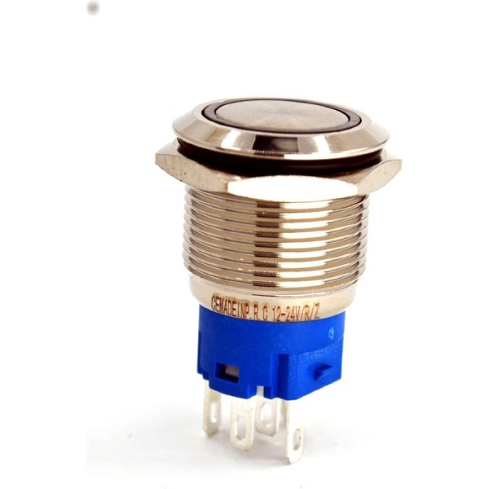 Boldcamper 19MM Yaylı Metal Buton Yeşil Işıklı 1no/1nc Anahtar 12V 24V Oto Boyaları Fiyatı
