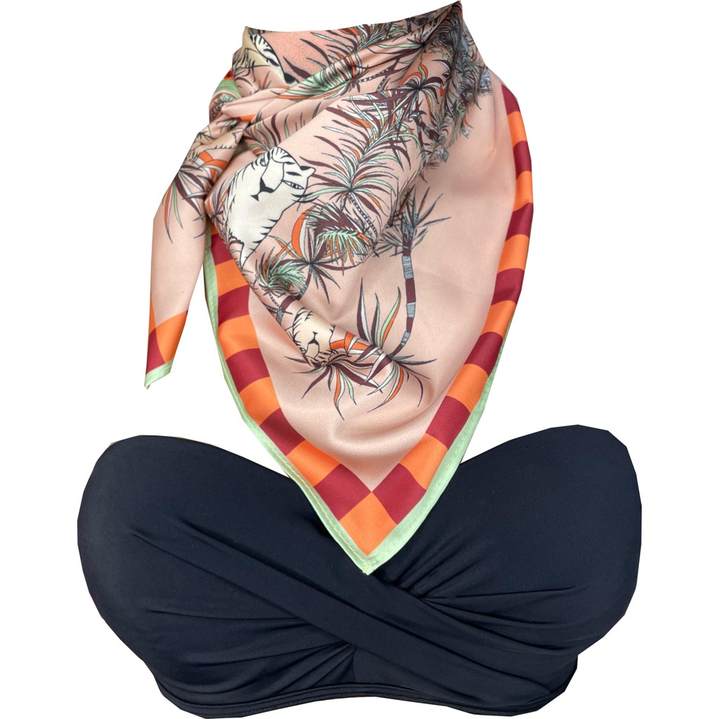 Bolder Scarf Ecru-Kedi Fular 70*70 cm Evcil Hayvan Ürünleri Fiyatı