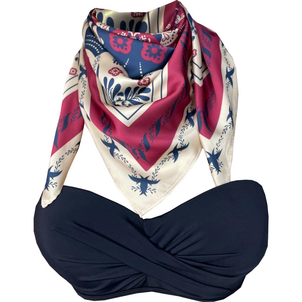 Bolder Scarf Laci-Bordo Etnik Fular 70*70 cm SSD / Solid State Drive Fiyatı