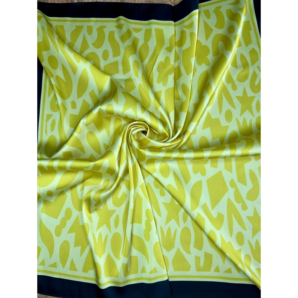 Bolder Scarf Yellow-Black Fular 70*70 cm SSD / Solid State Drive Fiyatı