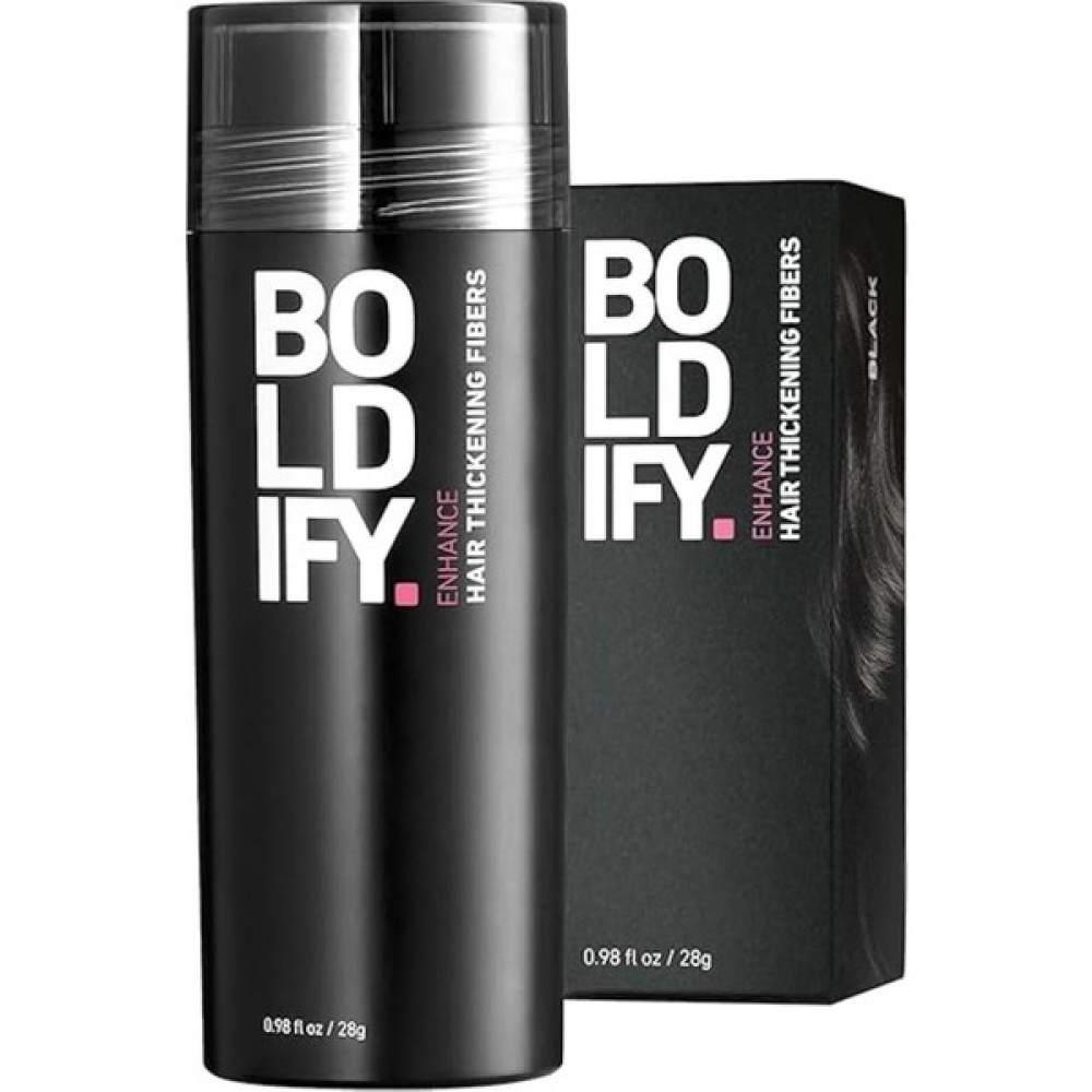 Boldify Saç Dolgunlaştırıcı Fiber Siyah 28GR, Topik Tozu Saç Boyası Fiyatı