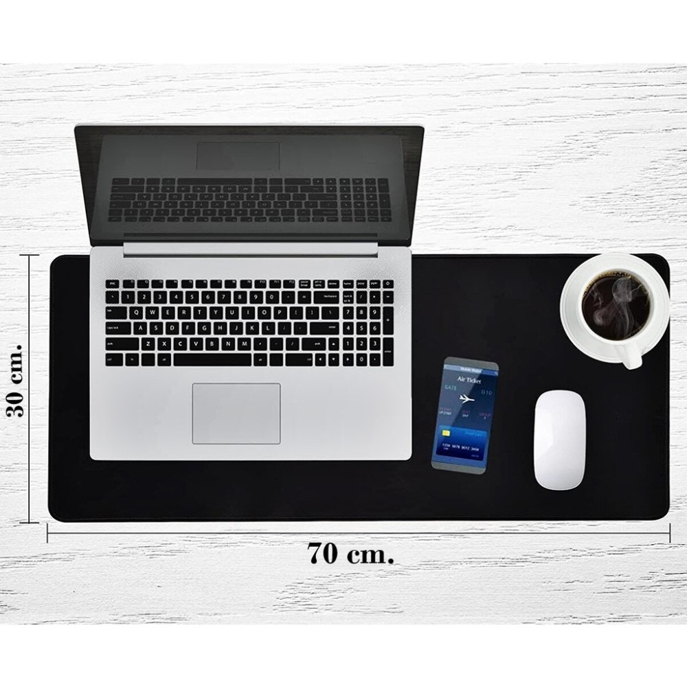 Boldy Mousepad Dikişli - Gaming Pad - Kaymaz Mousepad - Kaymaz Mouse Ped - Fare Pedi - Dikişli Mousepad 70x30 cm. - Siyah Mouse Pad Fiyatı