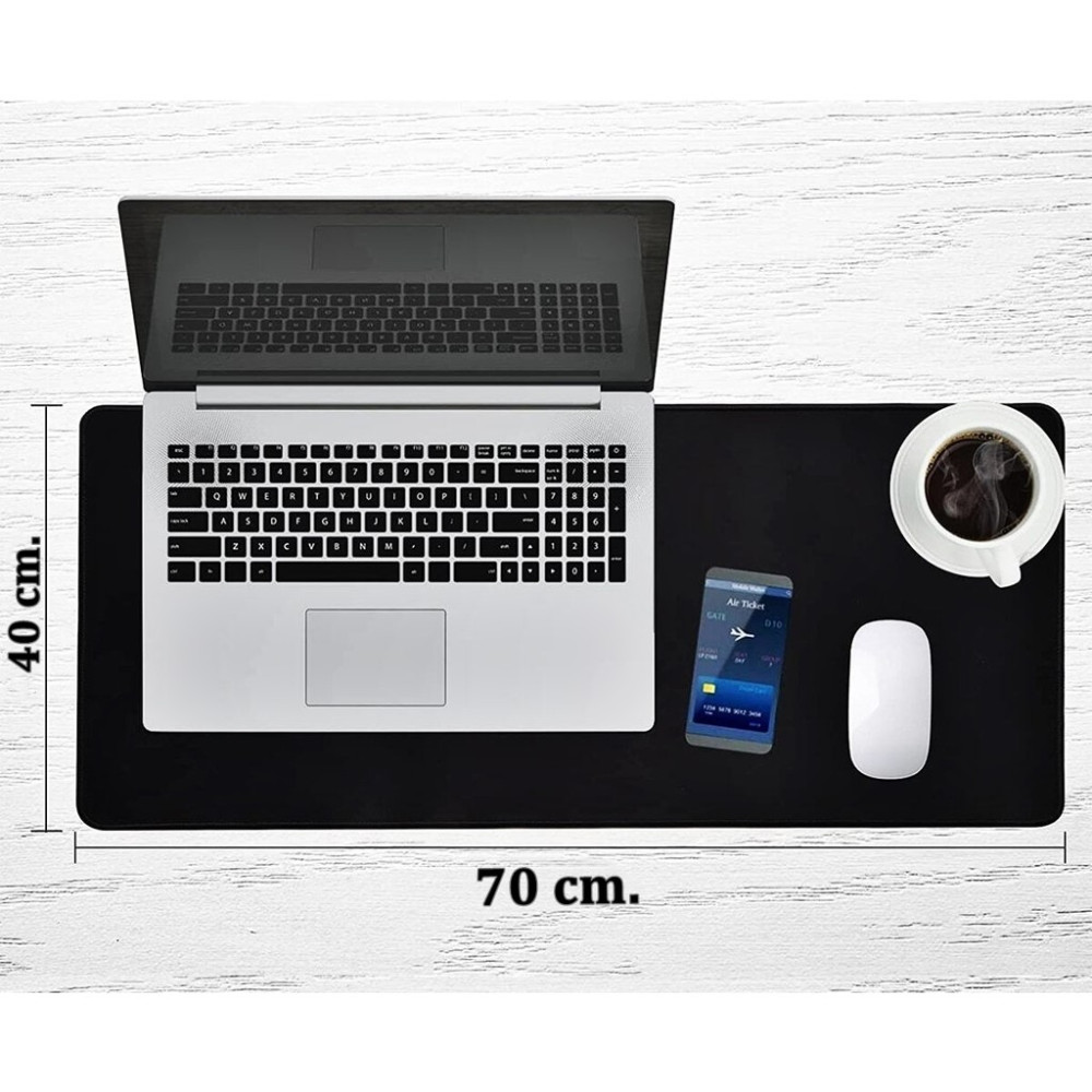 Boldy Mousepad Dikişli - Gaming Pad - Kaymaz Mousepad - Kaymaz Mouse Ped - Fare Pedi - Dikişli Mousepad 70x40 cm. - Siyah Mouse Pad Fiyatı