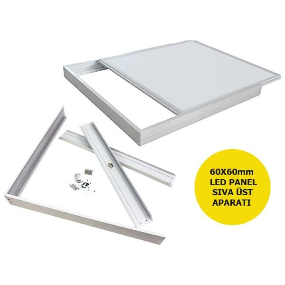 Bolled LED Panel 60X60 Sıva Üstü Kasası Armatür Fiyatı