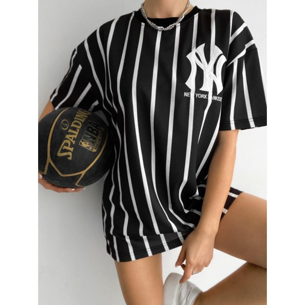 Bolly Butik Oversize Siyah Ny Nakışlı T-Shirt Erkek T-shirt Fiyatı