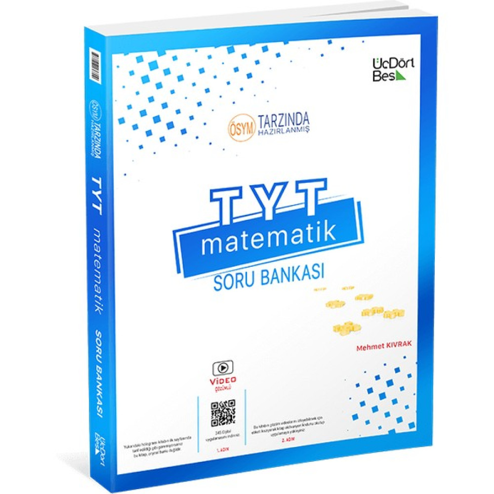 Bolnot TYT Matematik Soru Bankası Üçdörtbeş 345 Matematik Fiyatı