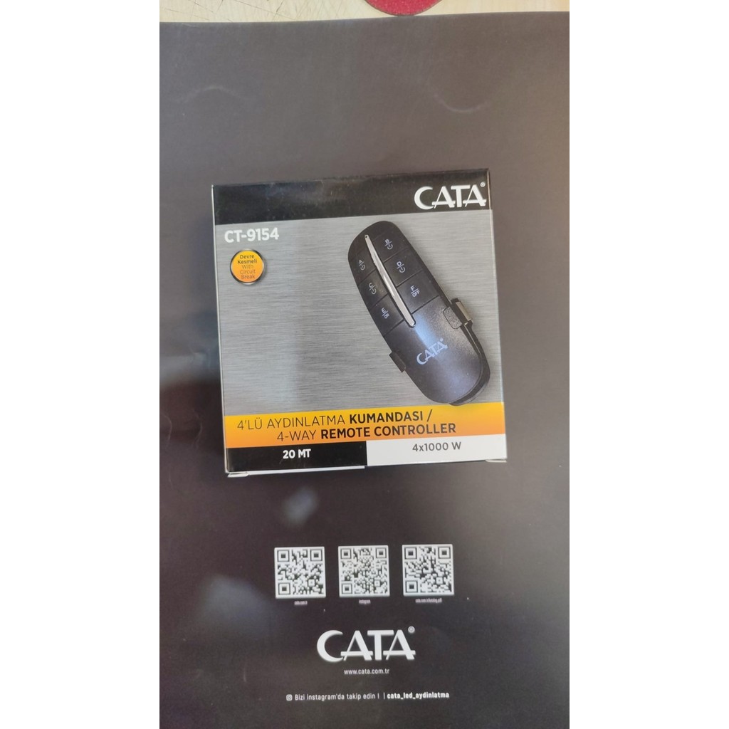 Bolsat Cata CT-9115 Avize Kumandası 3X1000W - Yok TV Aksesuarları Fiyatı