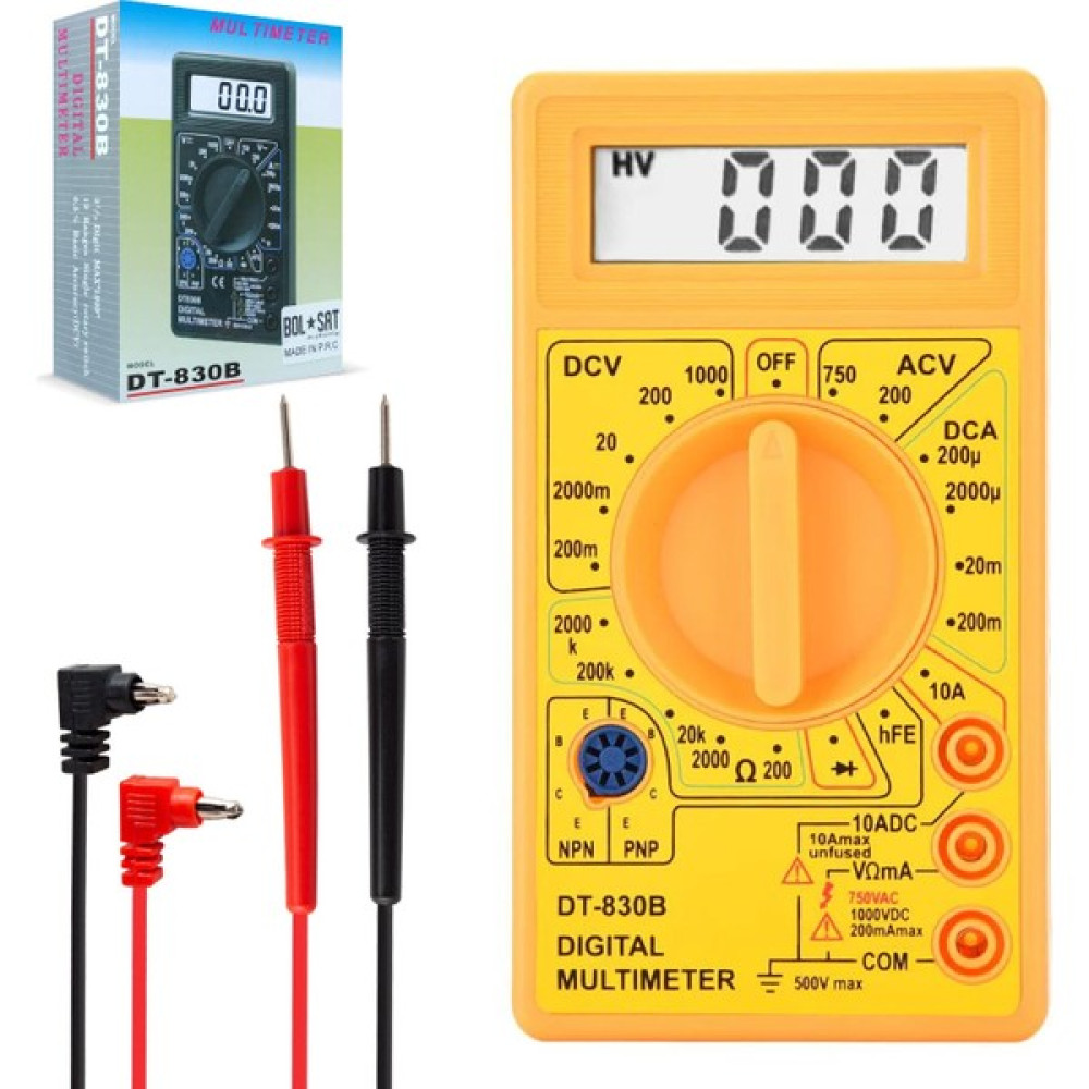 Bolsat Ölçü Aleti Dijital Voltmetre Bolsat DT-830B Diğer Test ve Ölçüm Cihazları Fiyatı