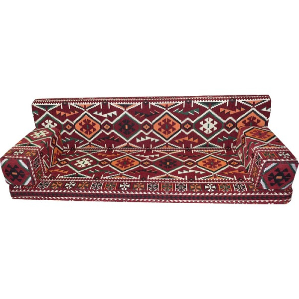 Bolvadin Şark Köşesi MTK406-402 Şark Köşesi Bordo Halı Ds. Dörtlü Minder Tk. 120LİK Puf Fiyatı