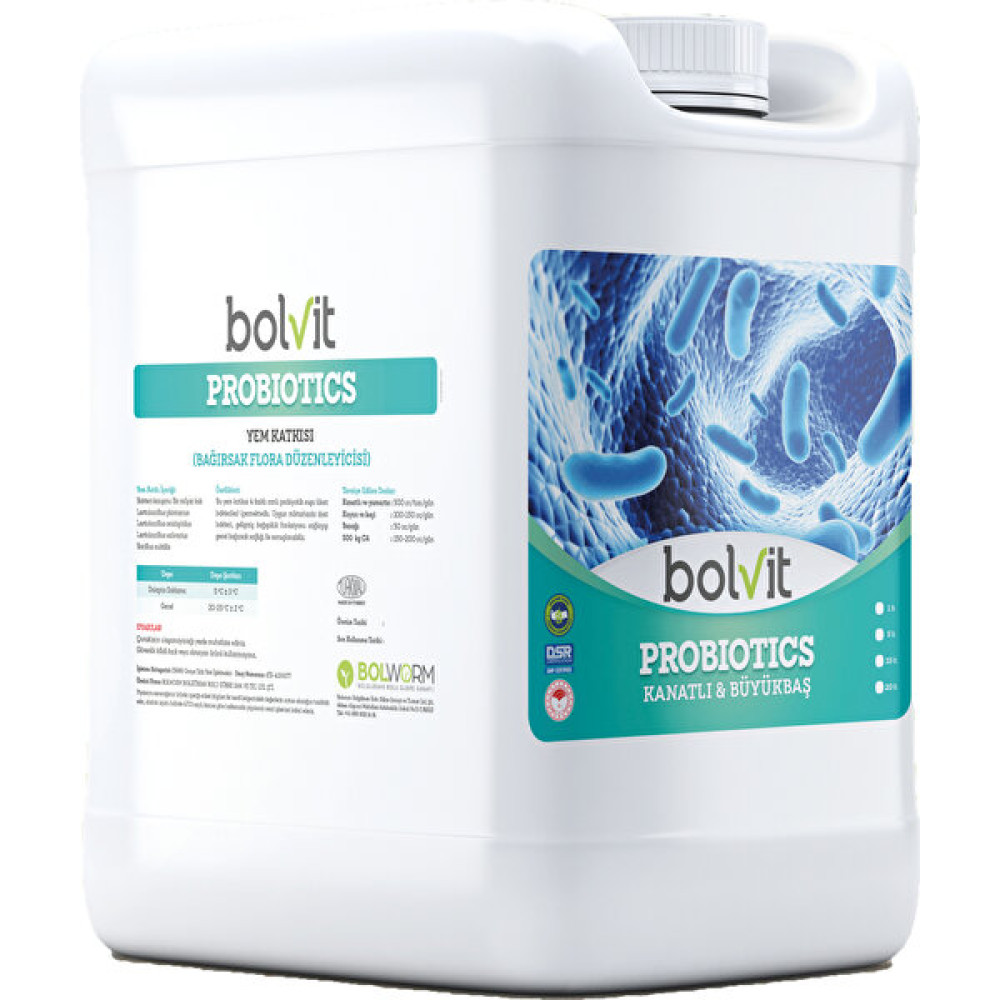 Bolvit Probiotics - Kanatlı&büyükbaş 10 Litre Evcil Hayvan Ürünleri Fiyatı