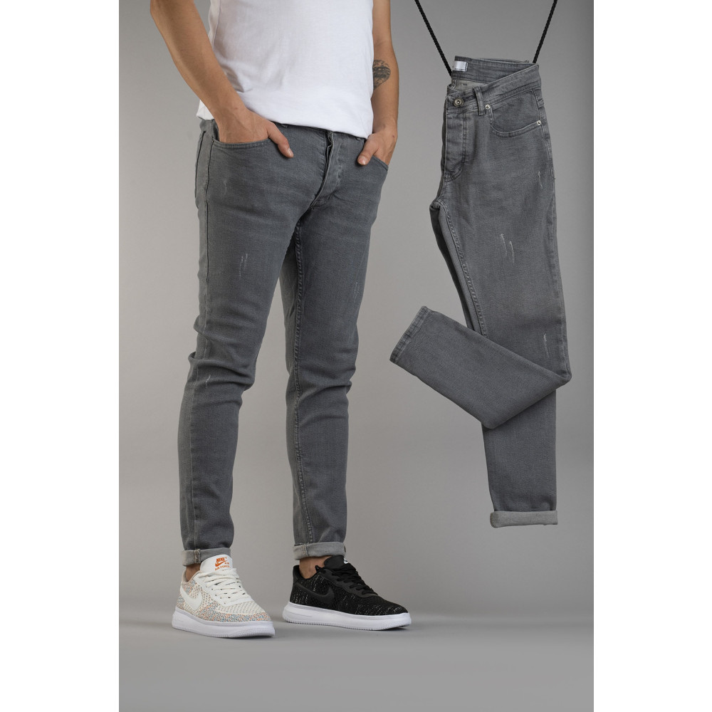 bombe Erkek Slim Fit Dar Kesim Kot Pantolon Gri 31 Beden Bayan Jeans / Kot Pantolon Fiyatı