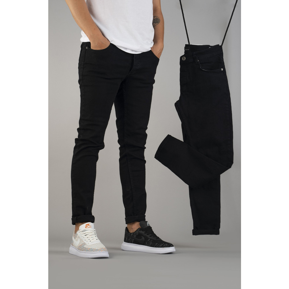 bombe Erkek Slim Fit Likralı Kot Pantolon Siyah 32 Beden Bayan Jeans / Kot Pantolon Fiyatı