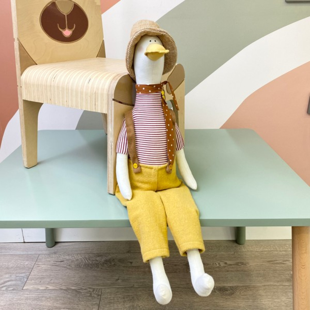 Bon Chic Baby Oyuncak Uyku Arkadaşı Bahçıvan Duck - Ördek Bebek Oyuncakları Fiyatı