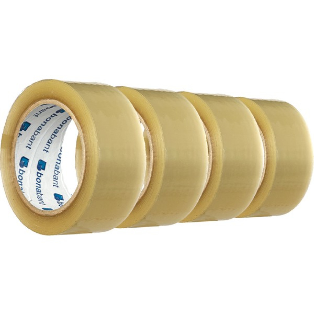 Bonabant Akrilik 4.5 cm x 200 mt 4 Adet Şeffaf Koli Bandı Dış Cephe Yalıtım Malzemeleri Fiyatı